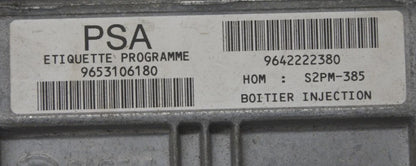 ECU Citroen Peugeot 9653106180 9642222380 - Glasgow Car Parts Store 