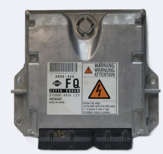 NISSAN X-TRAIL ENGINE ECU MODULE  23710- ES65B - Glasgow Car Parts Store 