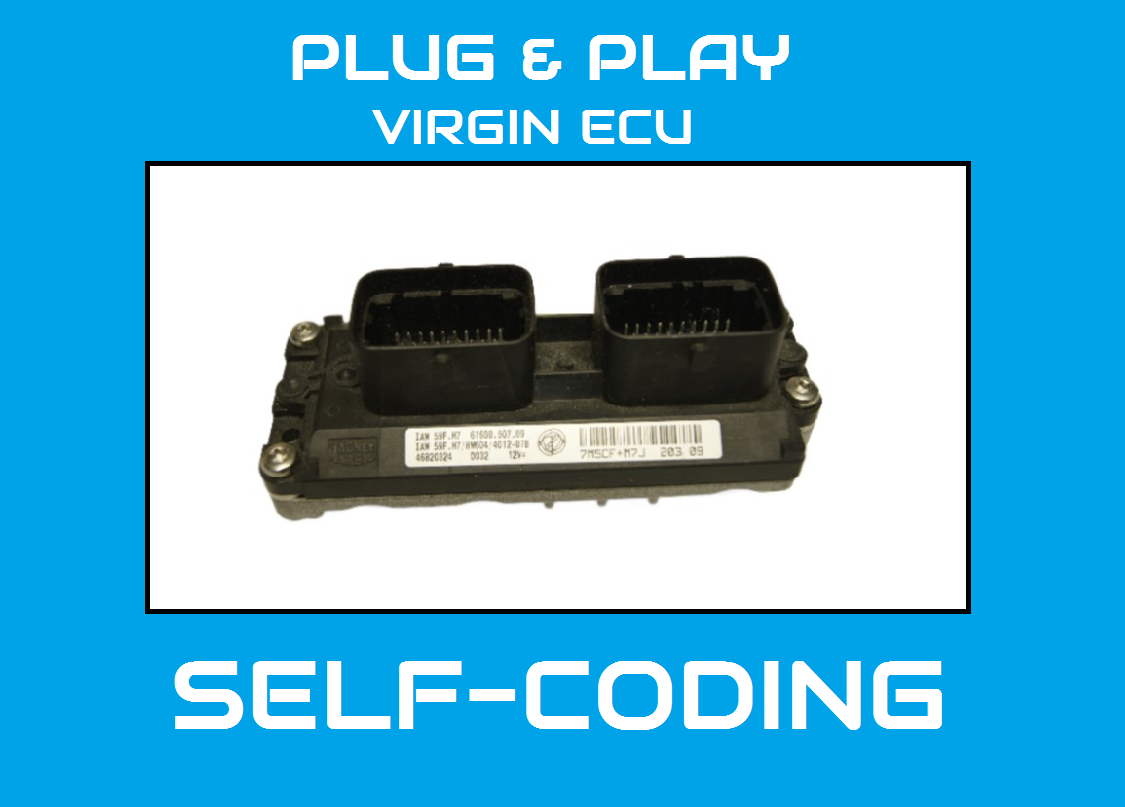 ECU VIRGIN FIAT SEICENTO IAW59F.M7 HW604/4012-07B - Glasgow Car Parts Store 