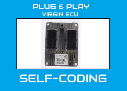 Fiat Panda ecu IAW5SF8.M4  HW409 5014-P13  51868981 PLUG & PLAY SELF CODING ECU - Glasgow Car Parts Store 