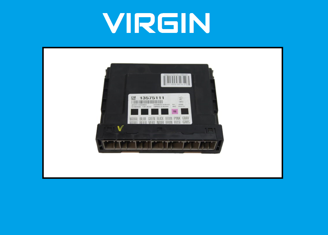 VAUXHALL INSIGNIA ASTRA J  BODY CONTROL ECU MODULE 13575111  VIRGIN PLUG & PLAY - Glasgow Car Parts Store 