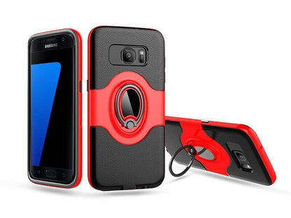 Heavyduty Ring Holder Case for Samsung S20 S21 S22 S10 S9 S8 A2 Shockproof Cover