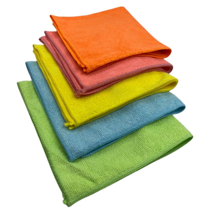 Microfibre Cloths 40X40 Cleaning Drying 40 Pcs Kitchen Window Car Cleaning Large