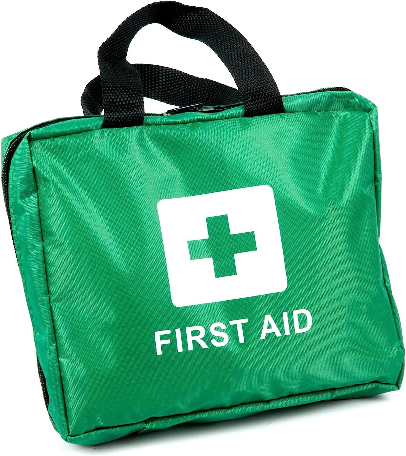 90 PIECE FIRST AID KIT BAG MEDICAL EMERGENCY KIT. TRAVEL HOME CAR TAXI WORKPLACE