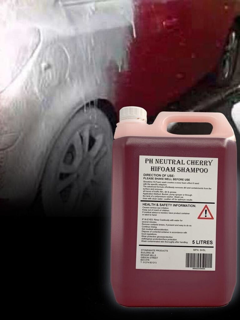 CHERRY BLAST SNOW FOAM Ultra Thick Foam, Car Shampoo Vehicle Cleaner 5L