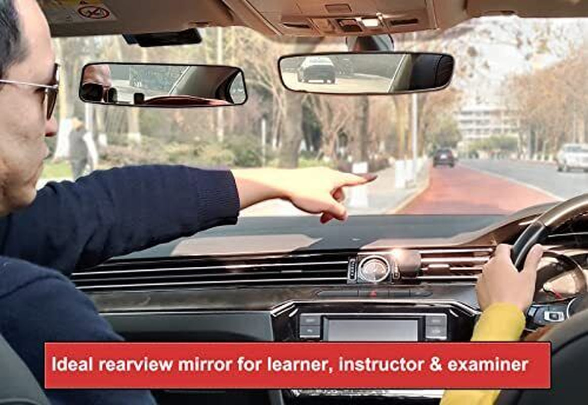 KITBEST Rear View Mirror Learner Driving Instructor Examiner Mirror Car Interior