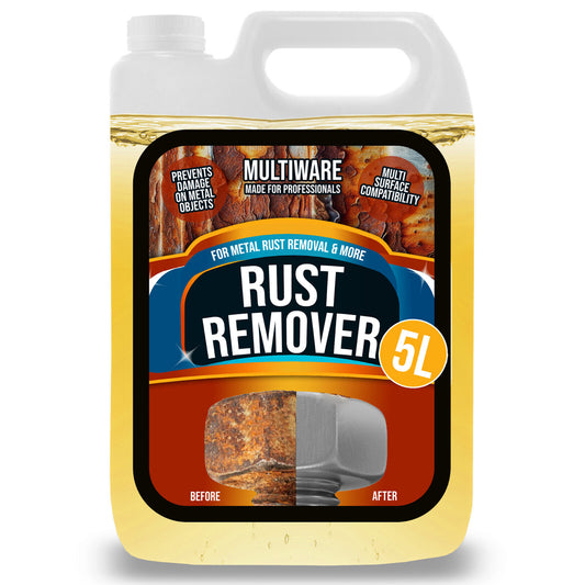 RUST REMOVER SPRAY LIQUID TREATMENT 5 LITRE 5L CAR TOOLS