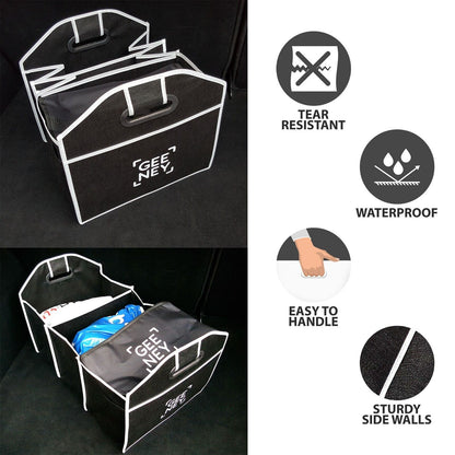 Car Boot Organiser, Shopping Tidy Heavy Duty Collapsible Foldable Storage Bag