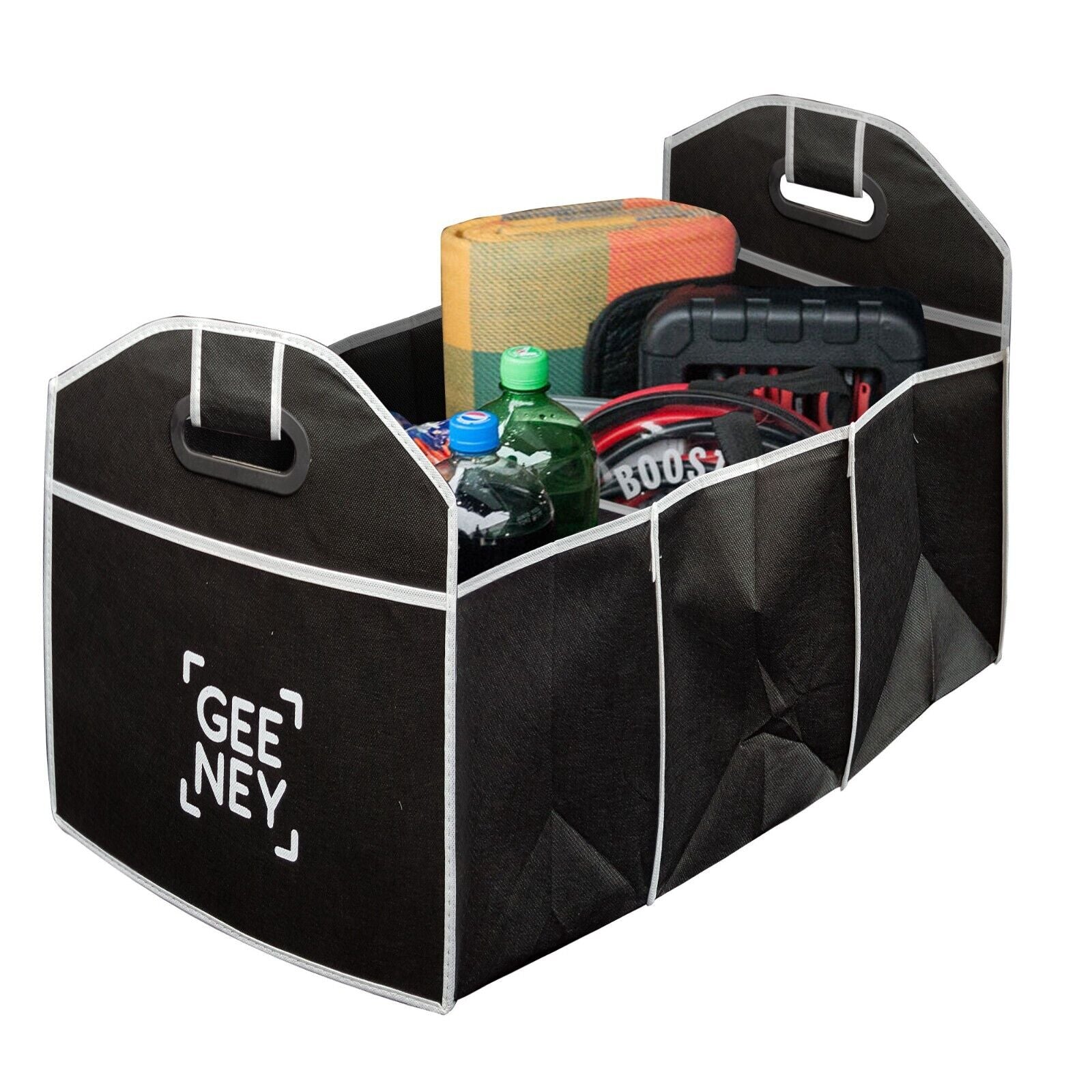 Car Boot Organiser, Shopping Tidy Heavy Duty Collapsible Foldable Storage Bag