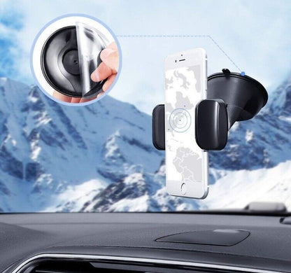 360 in Car Mobile Phone Holder Dashboard Suction Home Universal Mount Windscreen