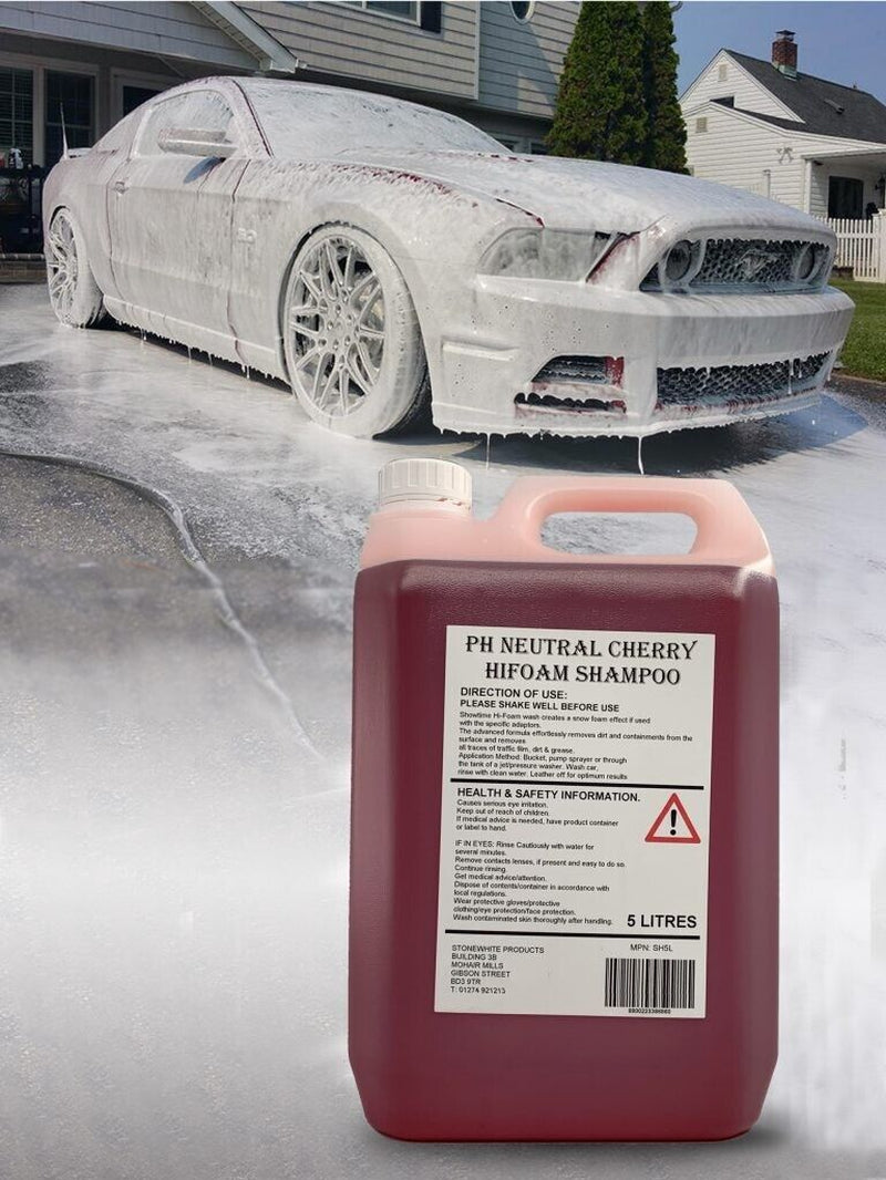 CHERRY BLAST SNOW FOAM Ultra Thick Foam, Car Shampoo Vehicle Cleaner 5L