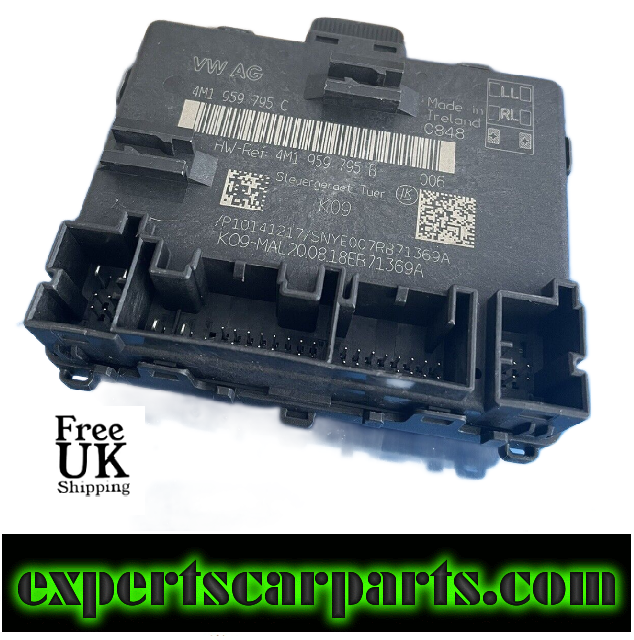 GENUINE AUDI VW DOOR CONTROL UNIT 4M1959795C REAR TOUAREG A7 A8 ECU