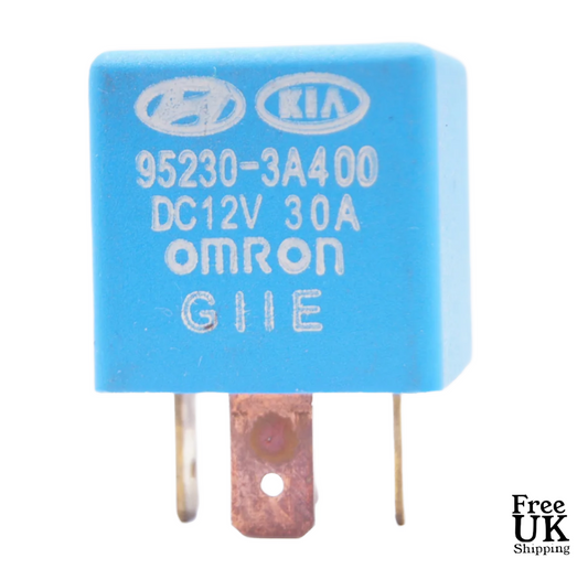 Kia  Hyundai  Multi-Use 4-Pin Blue Relay Omron 95230-3A400