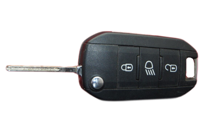 9809821077 Citroen Car Key Remote Fob 3 Button. TESTED