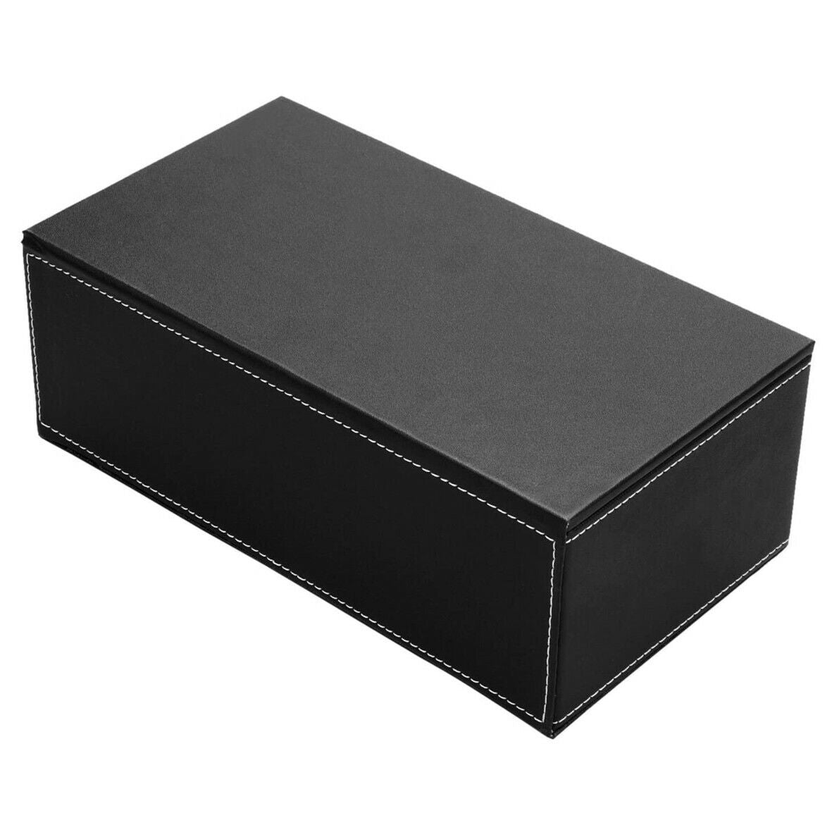 PU Leather Tissue Box Napkin Holder Pumping Paper Case for Home Office and Car