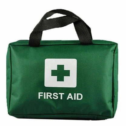 90 PIECE FIRST AID KIT BAG MEDICAL EMERGENCY KIT. TRAVEL HOME CAR TAXI WORKPLACE