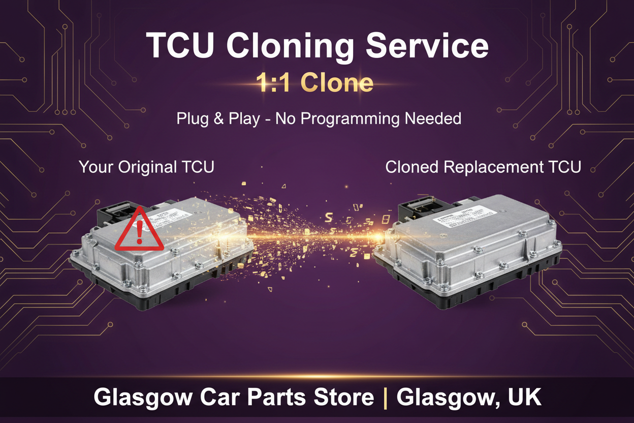 TCU Cloning Service ZF 6HP BMW Audi VW 1 to 1 Plug and Play Glasgow Car Parts Store