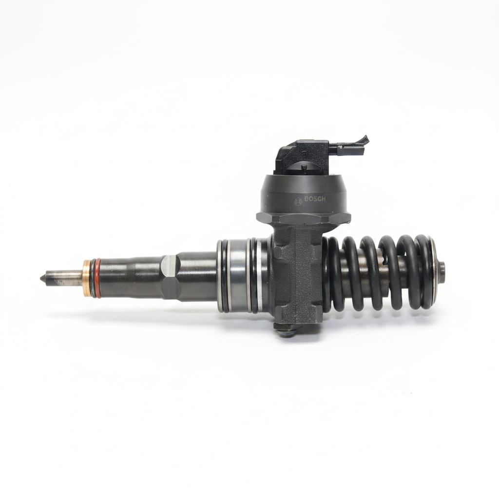 Bosch Fuel Injector 038130073AB – widok z boku – 1.9 TDI VW Audi Seat Skoda