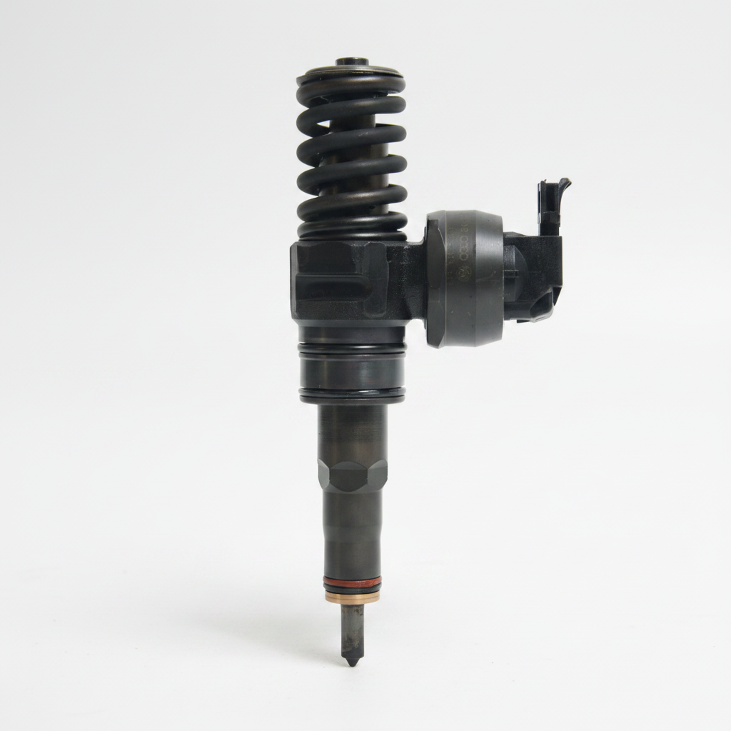 Bosch Fuel Injector 038130073AB – VW Audi Seat Skoda 1.9 TDI – white background