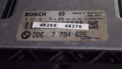 BMW ECU DDE 7794626 BOSCH 0281011414 . 0 281 011 414