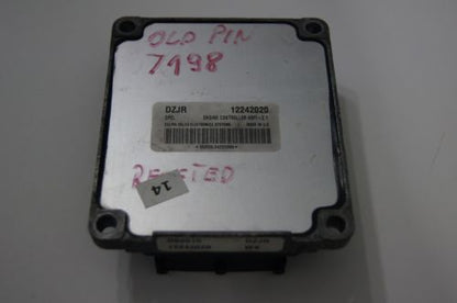 1.6 Z16XE ENGINE ECU - HSFI - 2.1 DZJR 12242020. RESETED