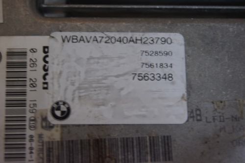 1 3 Series E87 E90 118i 318i N46 ECU 0261201159 DME7561834