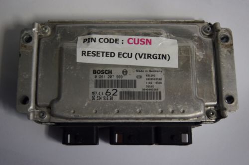 CITROEN C2 C3 BOSCH ENGINE CONTROL ECU 0261207999 9653491880 VIRGIN ECU