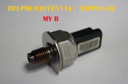 FORD MONDEO 2.0 TDCI FUEL PRESSURE SENSOR DELPHI 9307Z511A / 55PP03-02 MYB