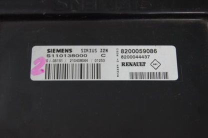 Sirius 32N ECU S110138000 C 8200059086 8200044437 S110138000C.RENAULT