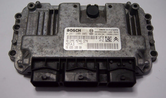 Citroen Peugeot Berlingo Partner Engine ECU Steuergerät 9662VIRGIN ECU.VIRGIN