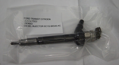 FORD TRANSIT CITROEN 2.2 2.4 TDCI DENSO DIESEL INJECTOR 6C1Q-9K546-AC .TESTED