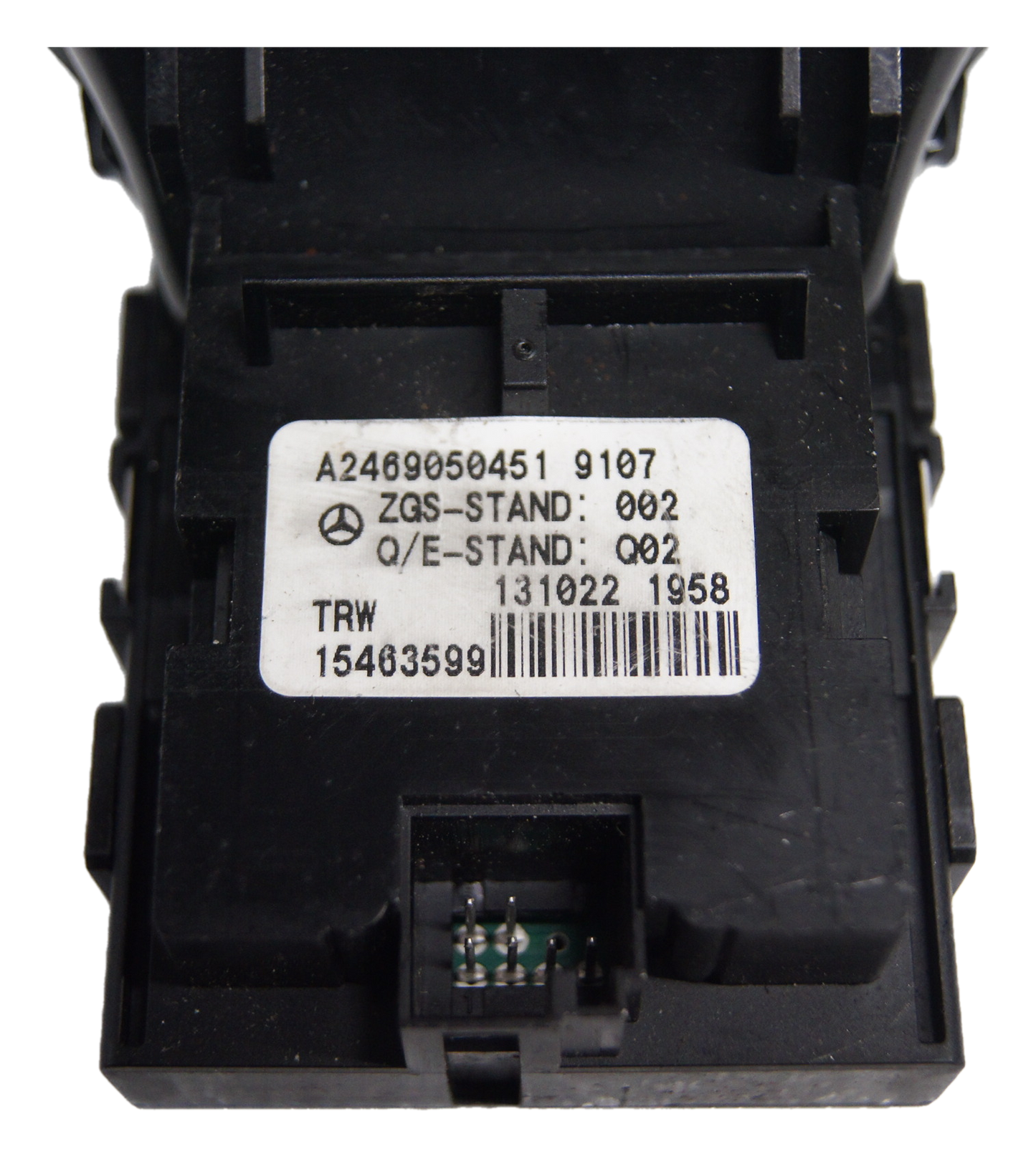 Mercedes A Class W176 Parking Brake Switch 2012-18 A2469050451 / 15463599