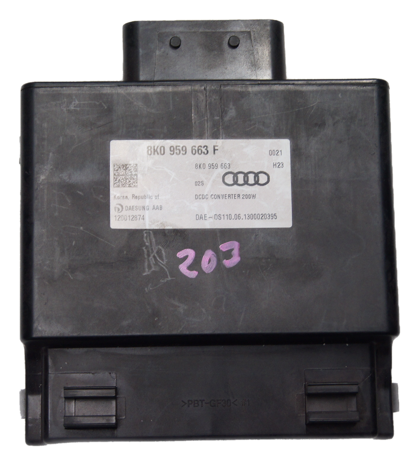 Audi A6 , C7 Active Stabilizer control unit 8K0959663F 8K0959663 120012874.