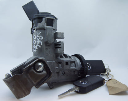 Mazda 2 Ignition Barrel With 2 Keys D01H66938C.