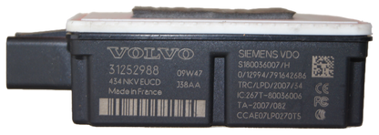 Volvo V70 Module Door central lock control unit 31252988  s180036007/h