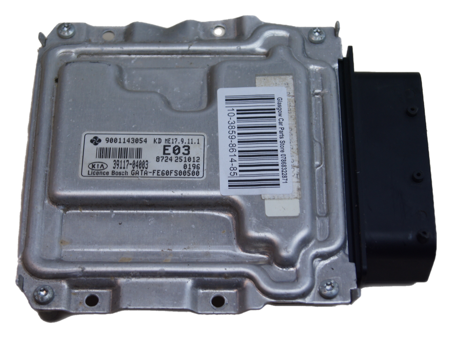 Kia Picanto Engine Control Unit Module 39117-04003 9001143054 me17