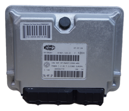 FIAT PANDA 55196261 ECU  IAW4AF.SP  HW407 20B8 -W6G  PLUG & PLAY.