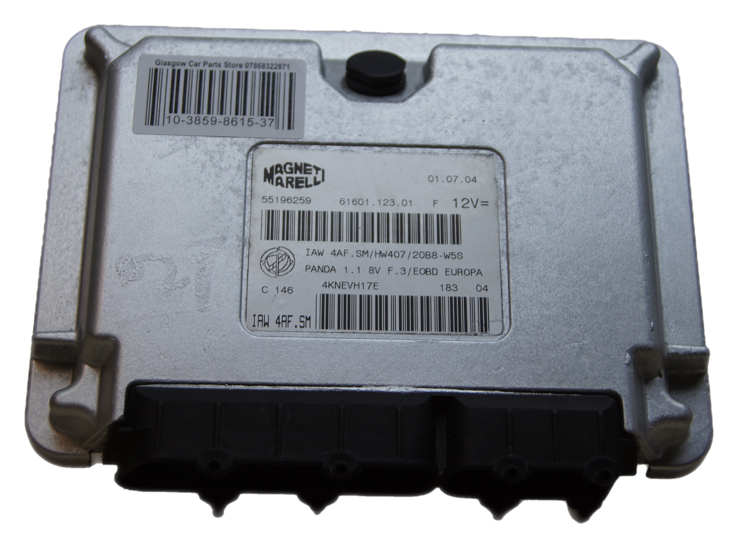 FIAT PANDA IAW4AF.SM/HW407/20B8-W5S 55196259 ECU.PLUG & PLAY