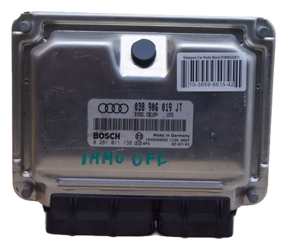 VW Audi Seat Skoda ECU 038906019JT / 02810111380 IMMO OFF