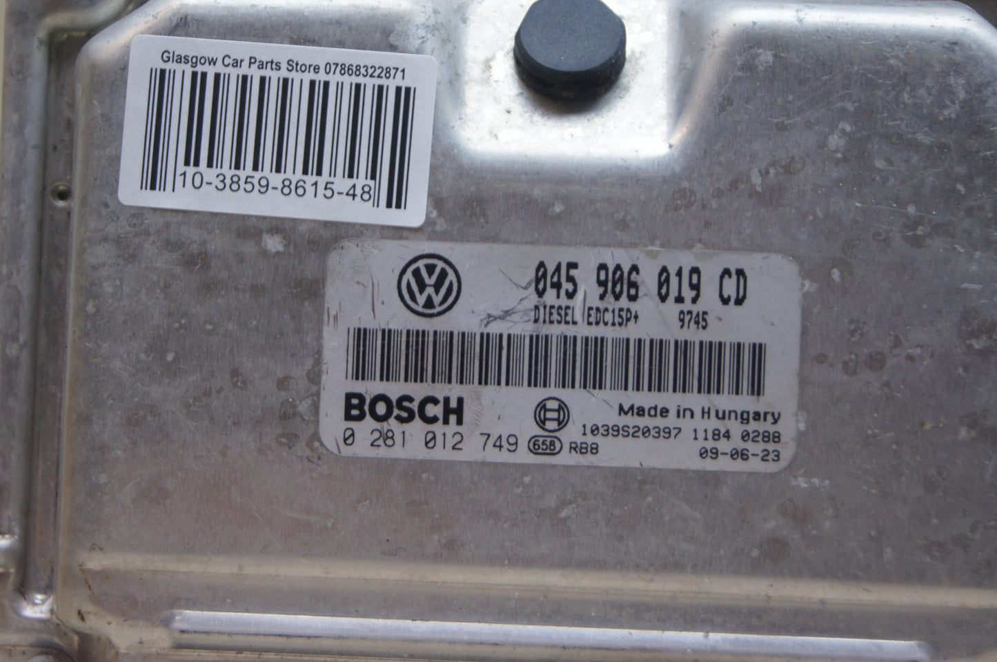 Vw  Ecu 045906019CD  0281012749  EDC15P+ Immo  Off. Plug and Play