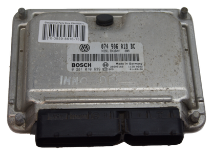 VW ECU 074906018BC 0281101639 IMMO OFF