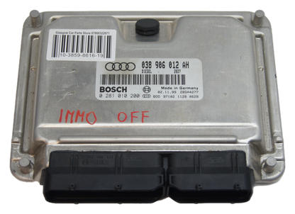 Audi 1.9 SDI AFN ,AVG ECU 038906012AH  0281010200 IMMO OFF