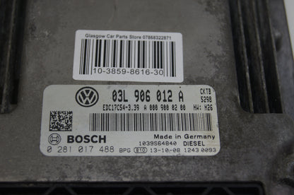 VW CRAFTER 2.0TDI  ECU 03L906012A 0281017488