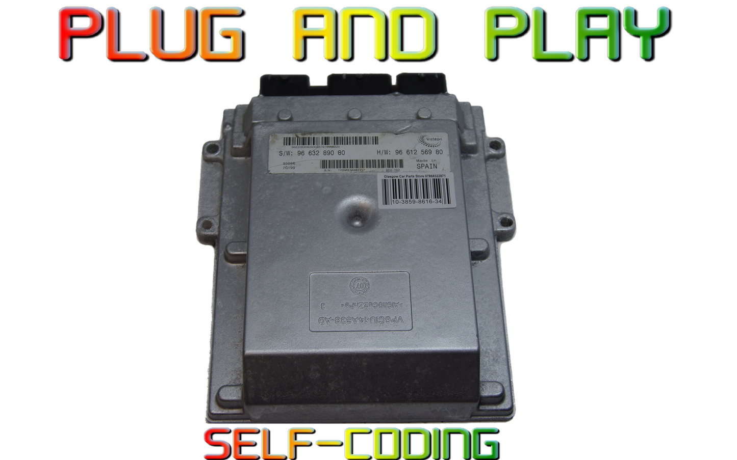 ECU PLUG AND PLAY  BOXER JUMPER DUCATO 96632890 9661256980