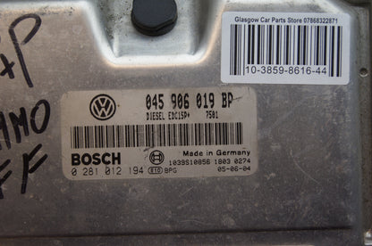 Audi VW Skoda Seat 0281012194 045906019BP IMMO OFF