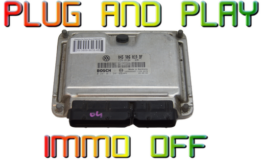 VW SKODA AUDI SEAT ECU 0281011241 045906019BF IMMO OFF