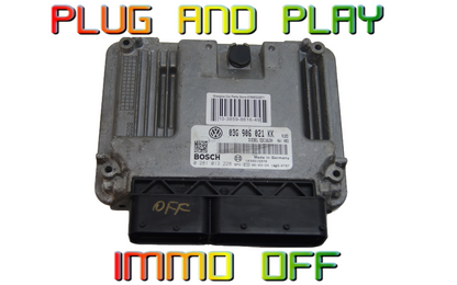 VW  2.0 TDI ECU PLUG & PLAY IMMO OFF 03G906021KK 0281013228