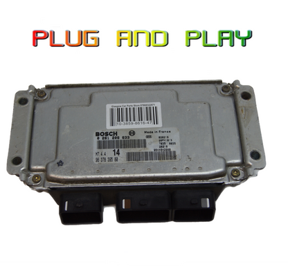 Peugeot Citroen ECU 0261206633 9637839580 plug and play.