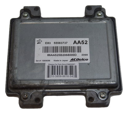 ECU VAUXHALL E83 55583737 AA52 PLUG AND PLAY.