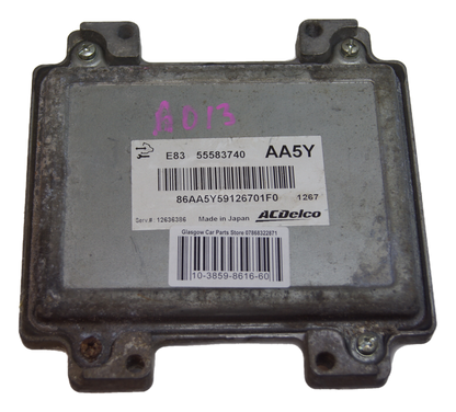 ECU VAUXHALL E8 355583740 AA5Y PLUG AND PLAY.